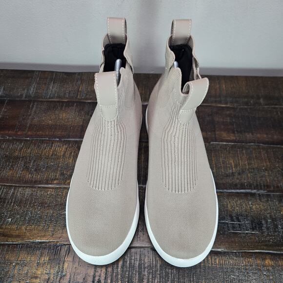 Vessi Weekend Chelsea Mens Size 7 Waterproof Shoes Shiitake Brown White main image 12